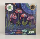 Lucky Puzzles 'Moonlit Water Lilies' 500 Piece Jigsaw Puzzle ~ New