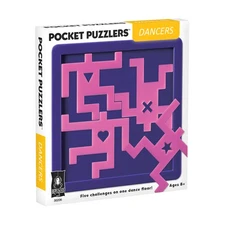 New - BePuzzled Pocket Puzzlers - Dancers - Ages 8+ | 1 player
