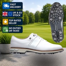FootJoy Premiere Series Packard Mens Golf Shoes Leather Spiked Waterproof 2025