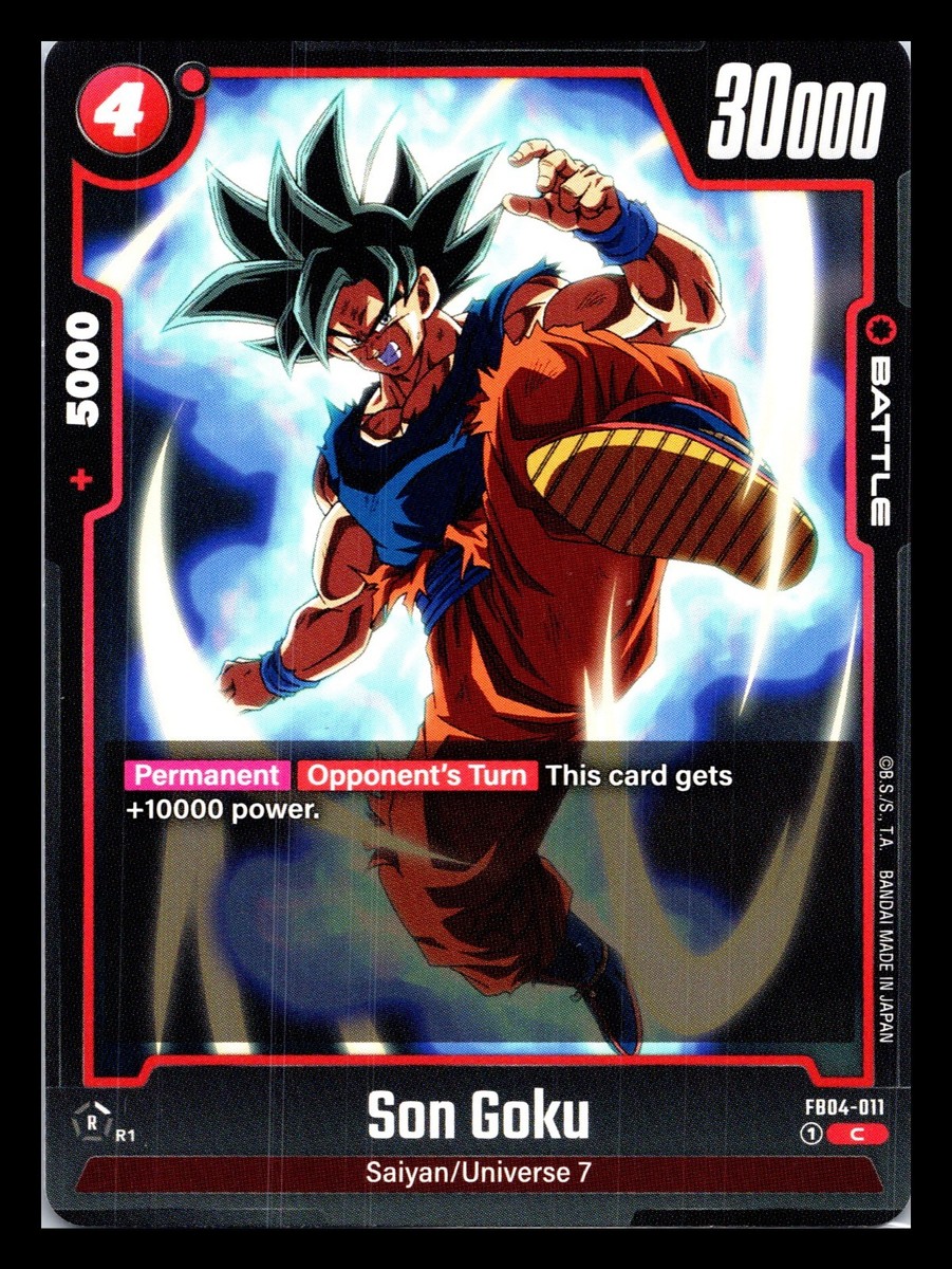 Dragon Ball Super Card Game Fusion World Son Goku FB04-011 C