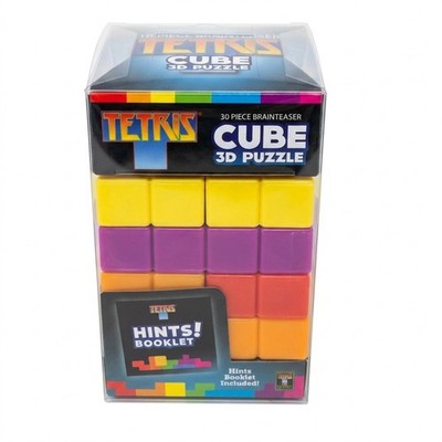 MasterPieces Tetris Cube 3D Puzzle 16 Pieces Multicolor Plastic Brainteaser 2015