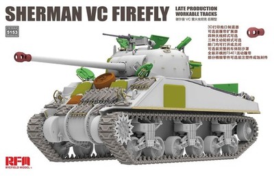 Rye Field Model 5153 1:35 Sherman Vc Firefly late production