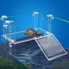 Turtle Docks Large Adjustable Turtle Basking Platform for Aquatic Turtles, Desig