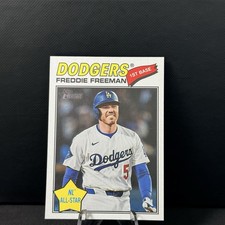 2026 Topps Heritage Freddie Freeman All-Star Logo Variation #350 Dodgers