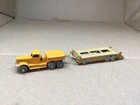 Lesney Matchbox #15A Prime Mover and 16A Atlantic Trailer, Restored
