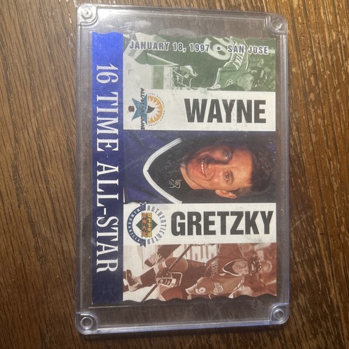1997 UPPER DECK LIMITED EDITION WAYNE GRETZKY AUTHENTICATED 4472/5000 MINT - 第 1/2 張圖片