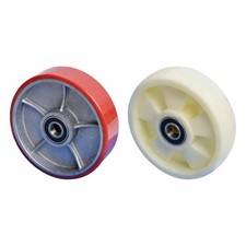 Pallet Jack Steering Wheel 180mmx50mm Maintenance for Hand Truck Smooth Wear