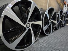 REFURBISHED GENUINE 18" SEAT LEON FR MK3 ALLOY WHEELS SET 5F0601025E 12-20
