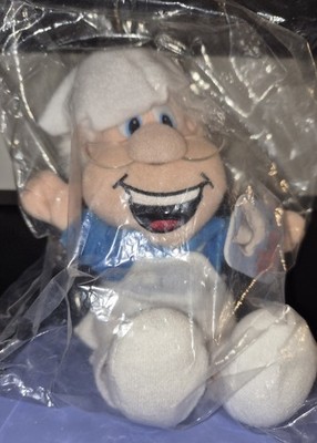 Vintage 1998 General Mills Chef Wendell Plüsch Zimt Toast Crunch Premium Neu in Verpackung