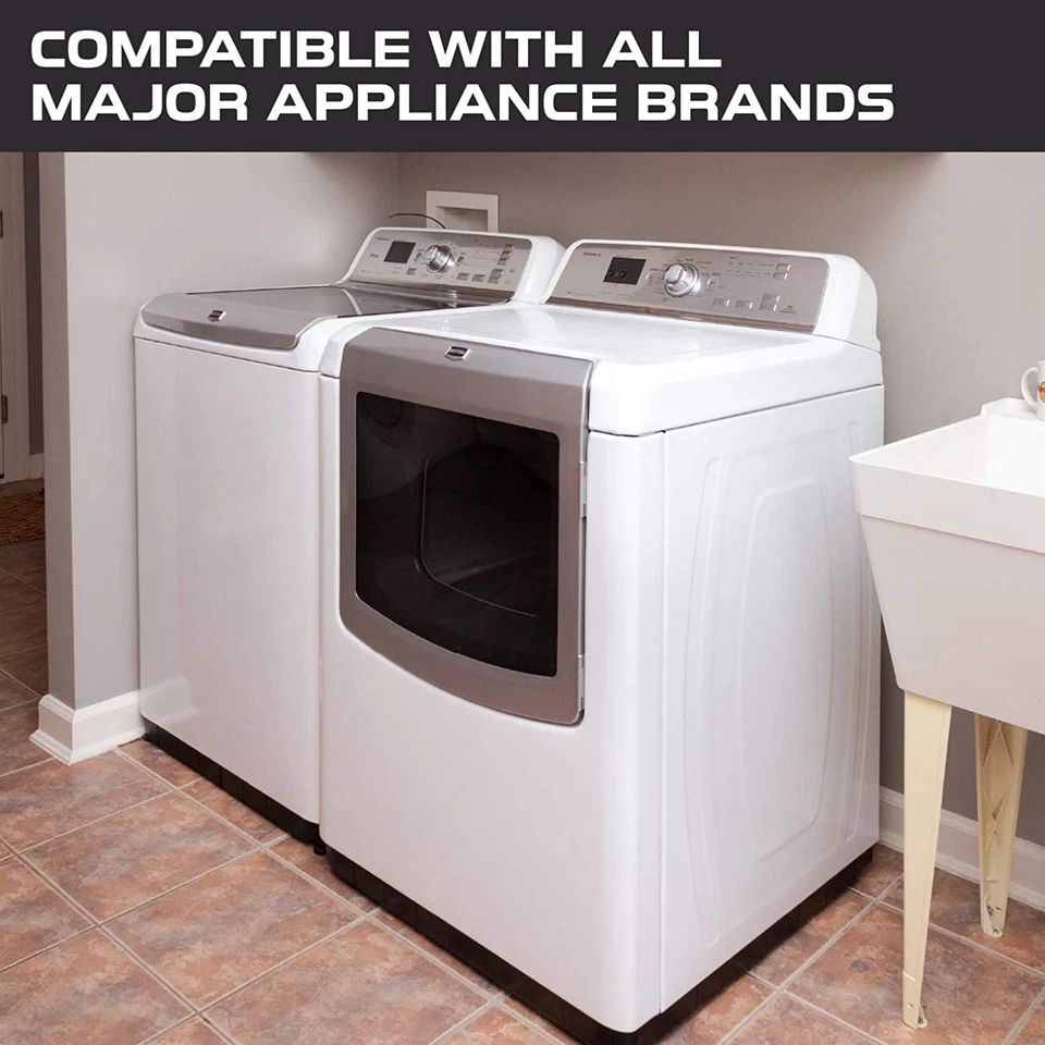 3 Prong to 4 Prong Dryer Plug Adapters -10/4 STW 1.5 Ft Black Outlet Adapter - Image 3 of 4