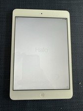 Apple iPad Mini 1 A1432 7.9" 16GB Wi-Fi Tablet Silver White With Case Bundled