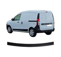 Schwarz Ladekantenschutz FüR Dacia Dokker 2012-2019 Kunststoff Mit Abkantung