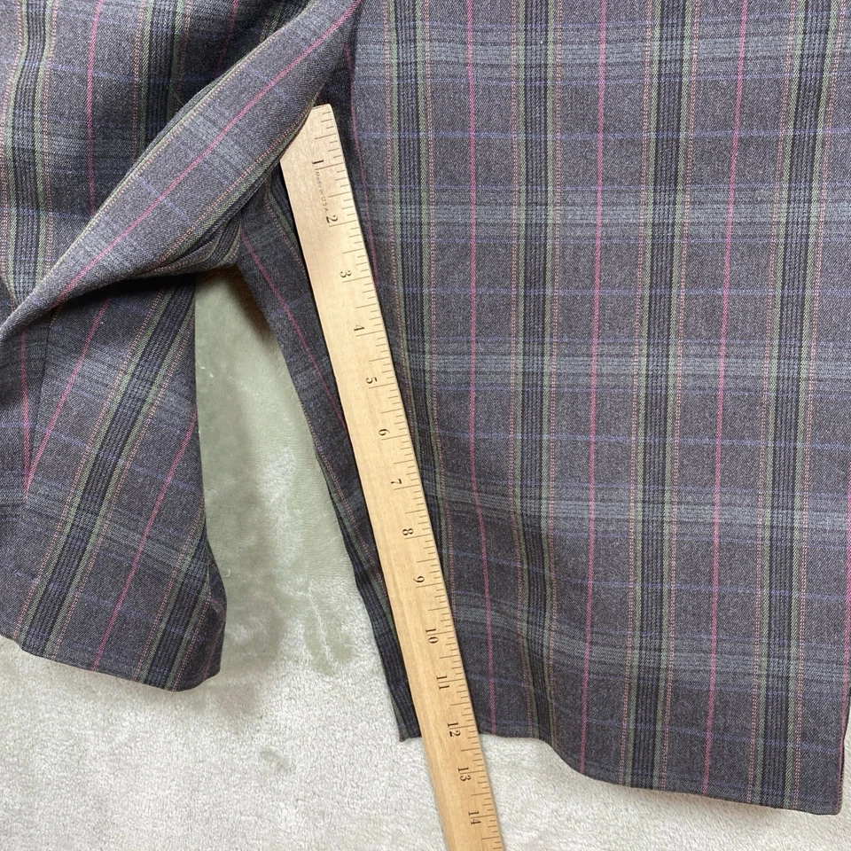 Pantalones Cortos de Golf Tehama Nancy Haley Para Mujer 10 32x12 Cuadros Elastizados Activos Foto 3 de 4