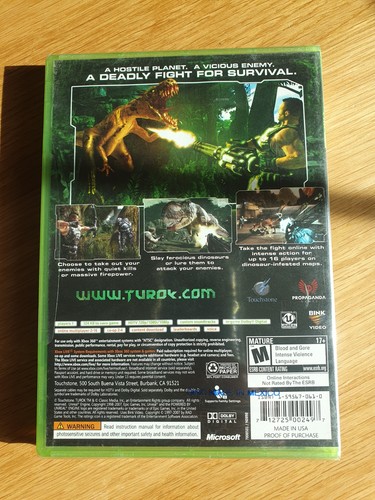 Turok (Microsoft Xbox 360, 2008) #3 - Picture 2 of 6