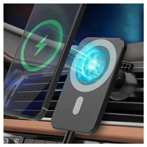 Wireless Charger, CAR CHARGER for iPhone, Magnetic, Fast Charger, TYPE-C, 15W - 第 1/10 張圖片