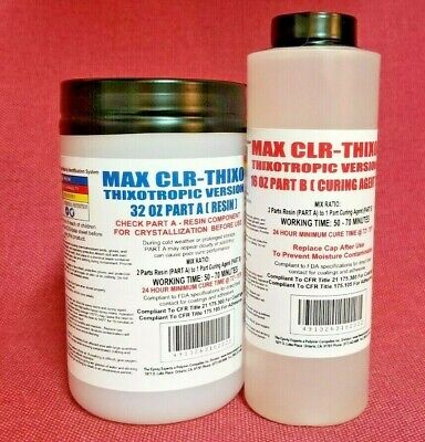 drips clr thixo epoxy sealing