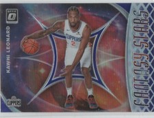 2019-20 Donruss Optic FANTASY STARS HOLO Prizm #10 Kawhi Leonard LA CLIPPERS 13