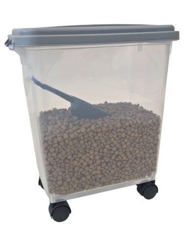 Pet Food Storage Container 40L/30L/20L Dog Cat Animal Bin Dry Feed Airtight Seal - Picture 13 of 14