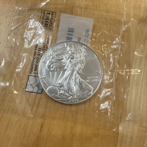 Silver Lot 2018 Sealed Eagle Silver Bitcoin Proof++++ Half Dollar Libertad - Picture 2 of 21