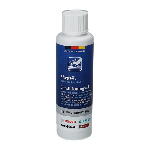 Original Edelstahlpflege Pflegemittel Öl Bosch Siemens Neff Constructa 00311945 