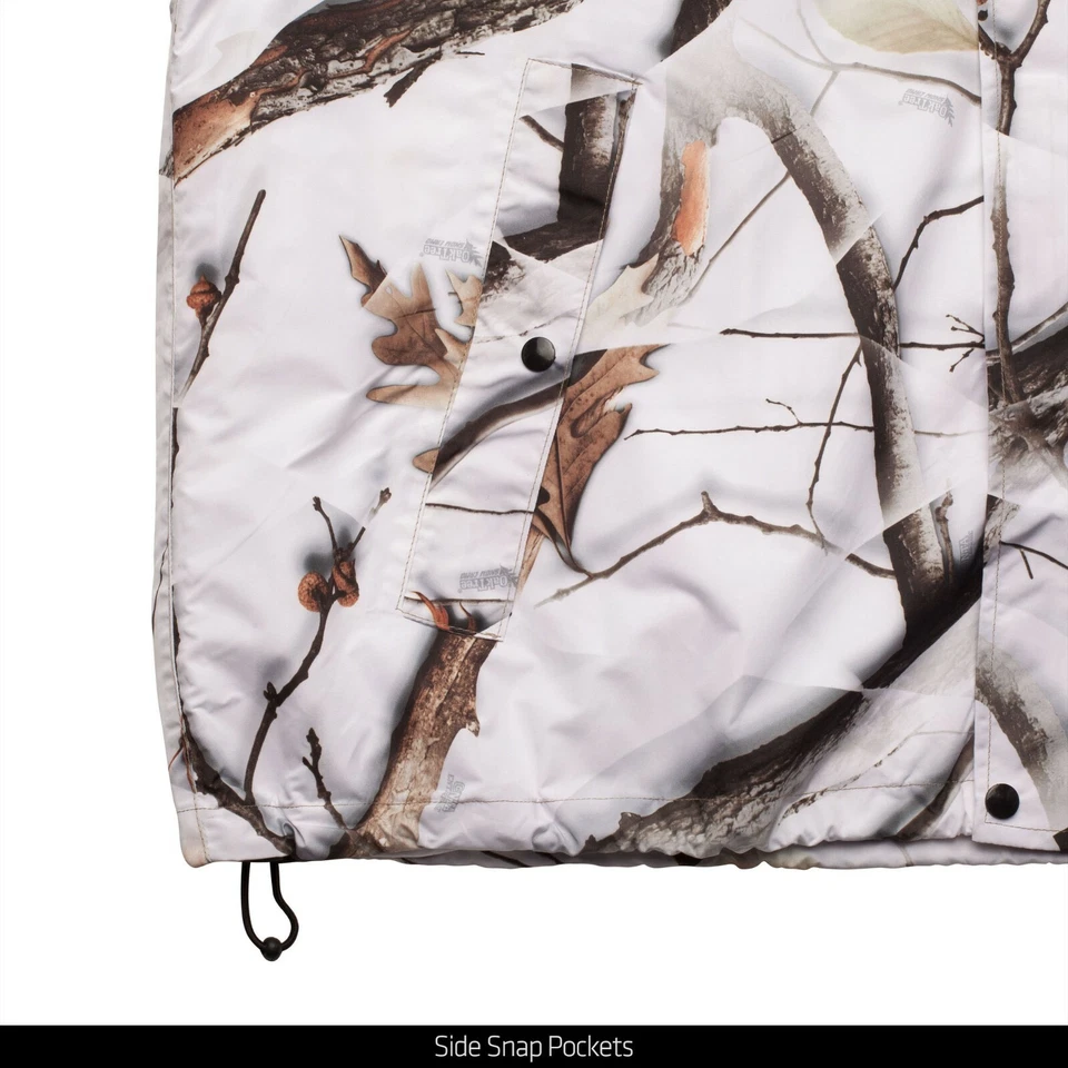 Huntworth Lightweight Snow Camo Hunting Jacket All Sizes - Image 4 of 4