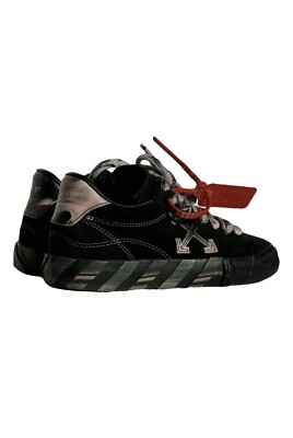 OFF-WHITE BLACK  LOW VULCANIZED  SNEAKERS