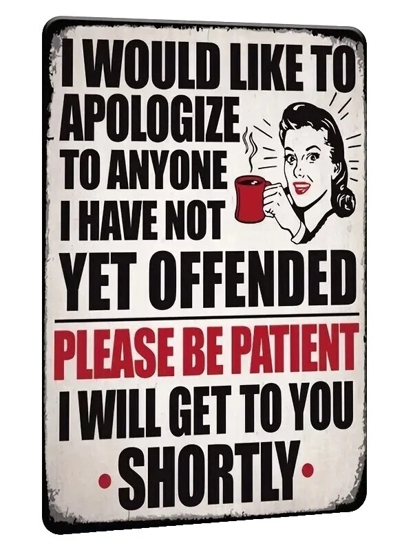 Quotes & Sayings Metal Home Décor Plaques & Signs