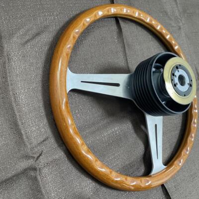 NARDI Classic Wood Steering Wheel 36.5cm F/S Ships from Japan Rare