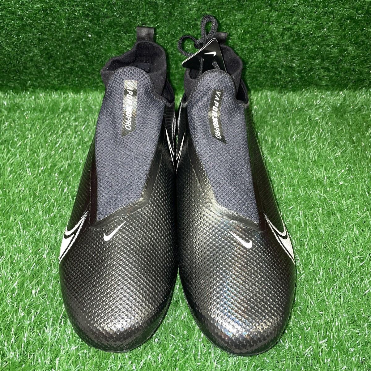 Nike Vapor Edge Pro 360 Detachable Football Cleats Black Size 14