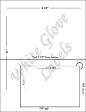 Click-N-Ship labels with tear off receipt - One Label - Made in USA 