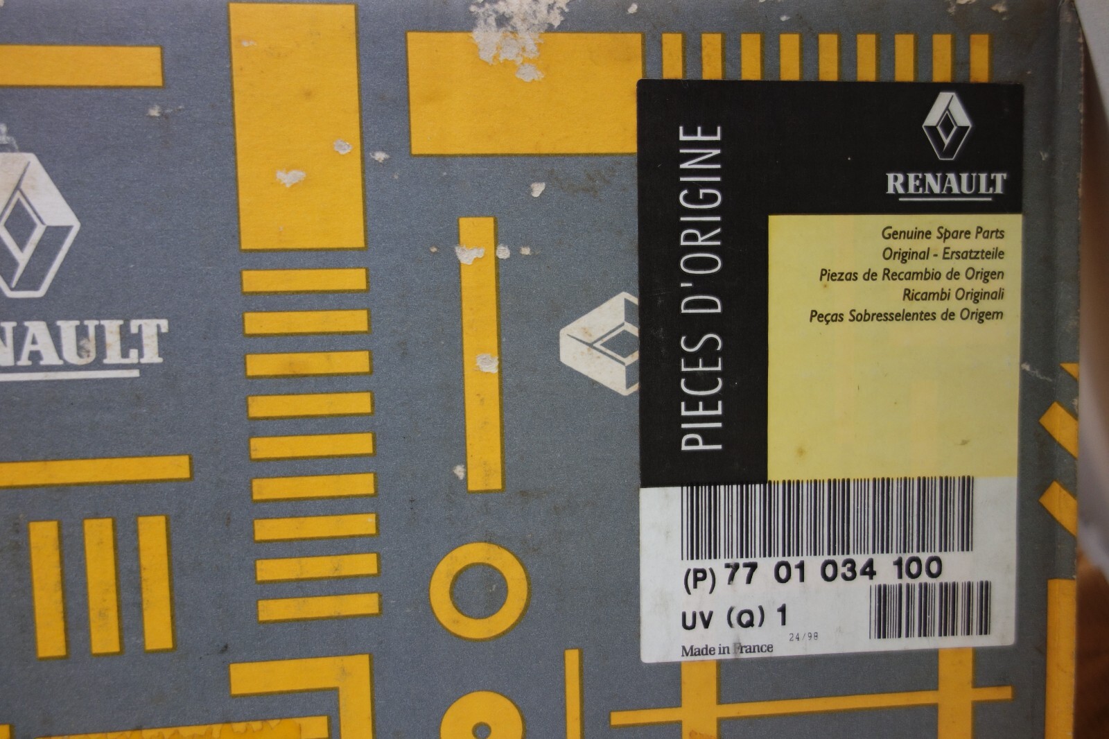 Renault 19 R19 Heater Panel Air Conditioning Control Unit Valeo