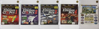 SEALED Great Planes Real Flight Expansion LOT - Pack 1, 2, 3, 4, Add-On volume 3
