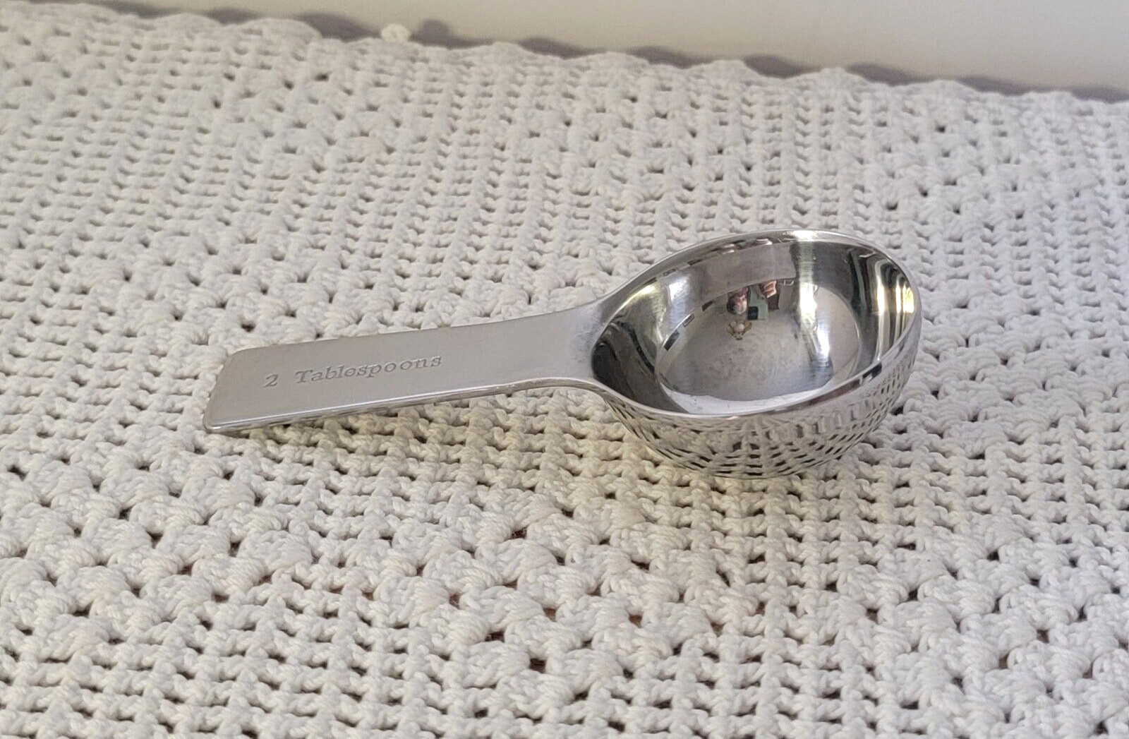 Coffee Scoop Heavy Duty 18/8 Stainless Steel 2 Tbsp 4 1/8" Long