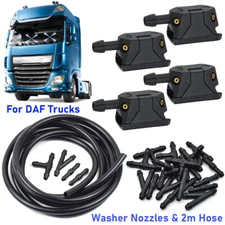 Windshield Washer Nozzle Wiper Spray Hose Kit For Volvo Trucks FL Spray Wash Jet