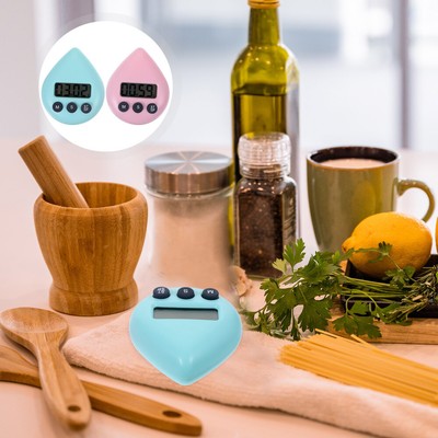  2pcs Cooking Countdown Timer Kitchen Timer Baking Timer Classroom Digital Timer