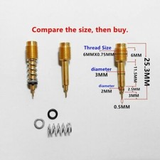 Tornillo de mezcla de carburador Teikei (tornillo de ajuste de relación de combustible) XG250 TK100