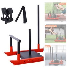 Weight Training Pull Sled, Fitness Strength Speed Training Sled,Steel Power Sled