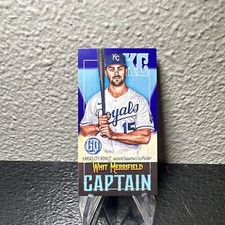 2021 Topps Gypsy Queen Whit Merrifield Kansas City Royals Captain Mini 