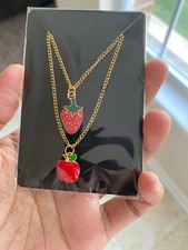 2 Trendy Necklace sets for Valentines Day Birthday party Gift kids N girls