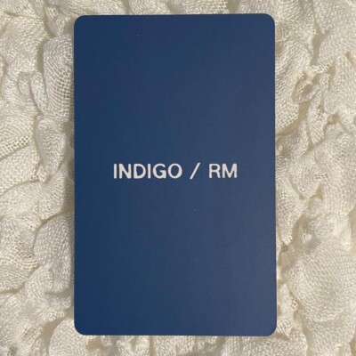 BTS RM Indigo Book edition Japan FC Limited Official POB hologram