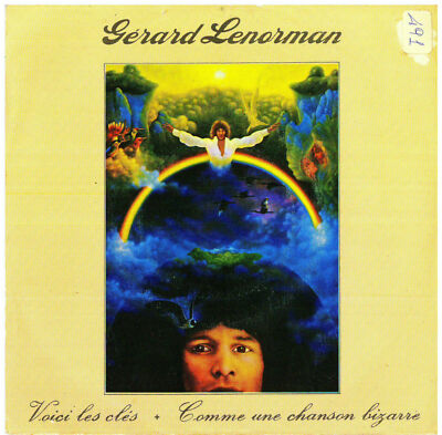 45 GIRI GERARD LENORMAN VOICE LES CLES COMME UNE CHANSON BIZARRE ANNO 1976 CBS
