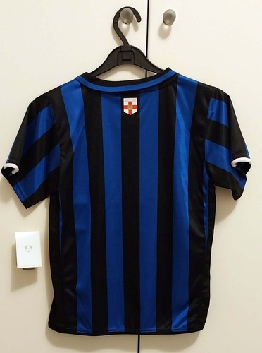 MAGLIA NUOVA, ORIGINALE, CENTENARIO INTER - BAMBINO 7/8 ANNI TAGLIA XL - Foto 2 di 5