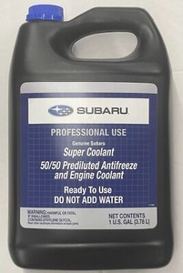 Genuine OEM Subaru SOA868V9270 Super Coolant Blue Antifreeze