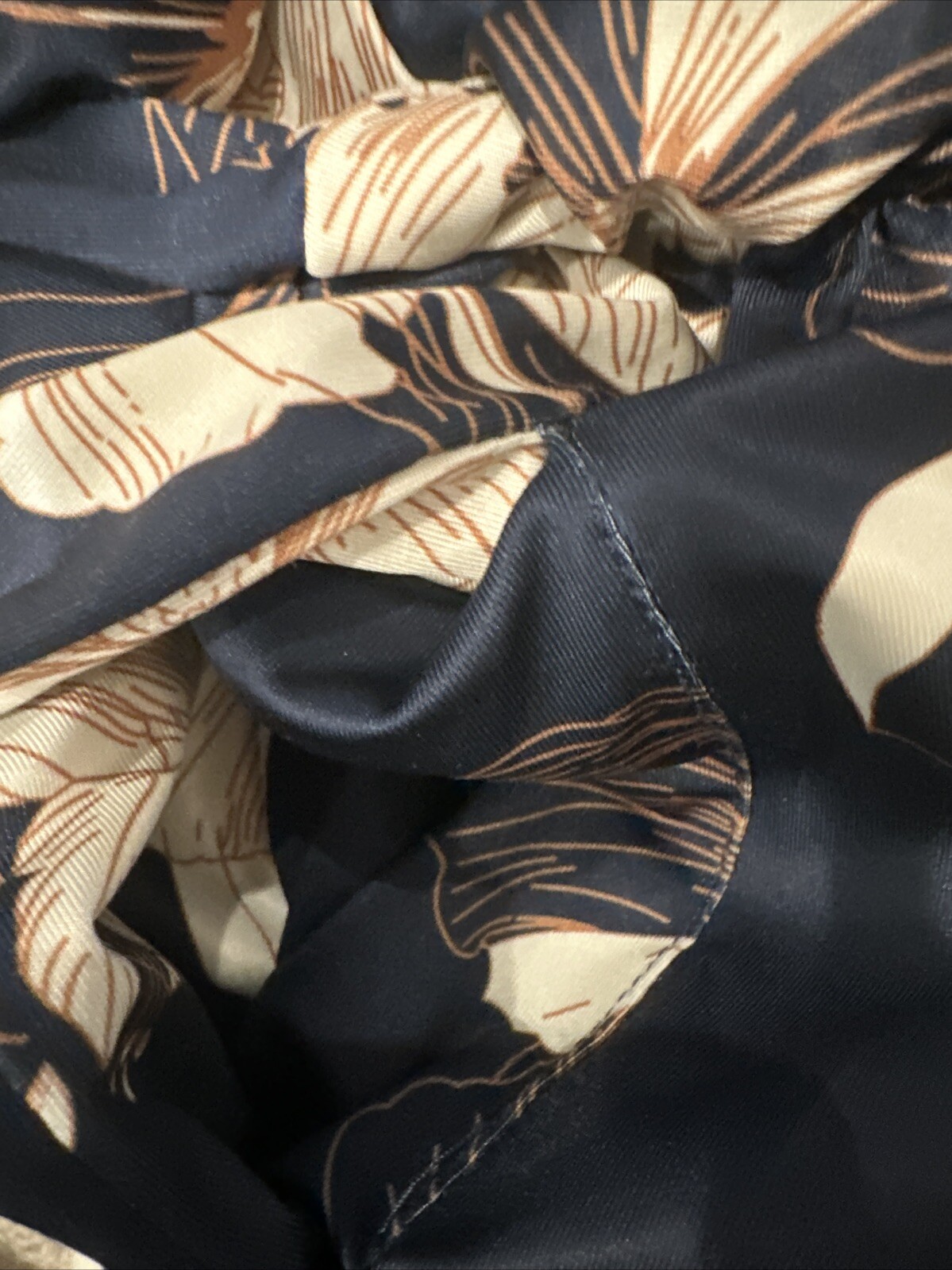 OUGES Dress Navy Blue Large Pre-owned - image 9