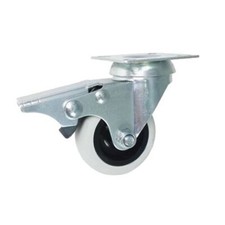 Möbelrolle Ø 50mm Möbel-Rolle Transportrollen Lenkrollen NEU * M52TH mit Bremse