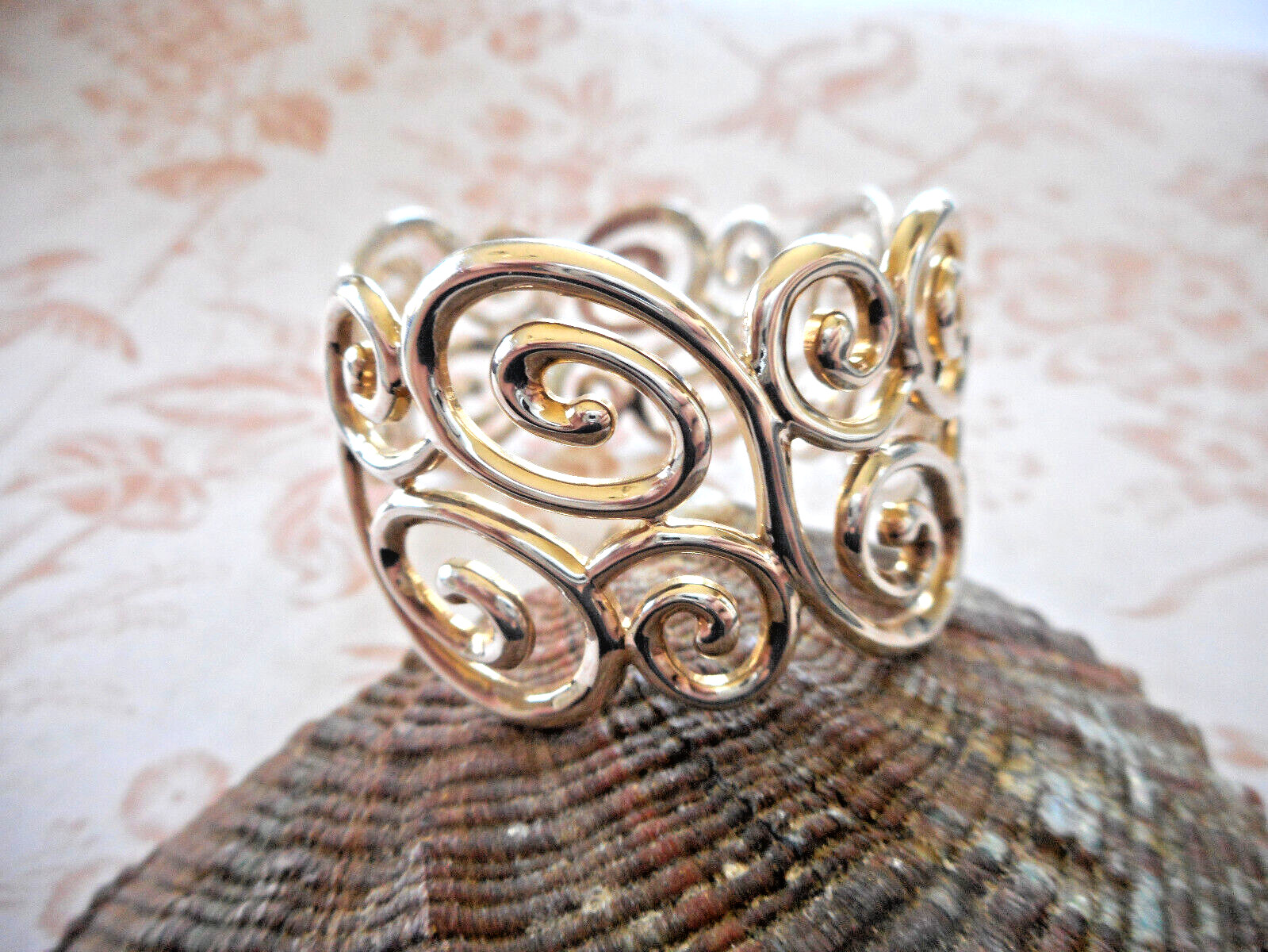 Ross Simons Sterling Silver Open Scroll Cuff Brac… - image 3