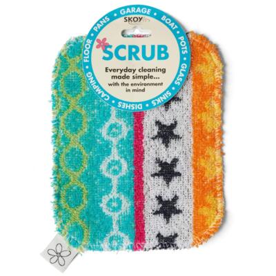 Scrub 1piece Reusable Nonscratching Dish Scrubber For Kitchen And Household Clea