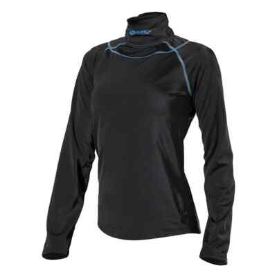 Shock Doctor Women's Ultra Compression Neck Guard Hockey Long Sleeve Shirt 