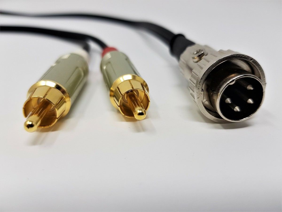 Tk Cavo Con Spina Mini Din 4 Pin Power Plug Cable 4 Fili A Saldare 1,2m Aliment - Foto 6