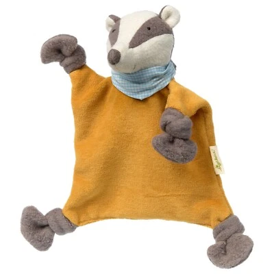 Sigikid Schnuffeltuch Dachs, green ca. 22 cm, Neu 39173